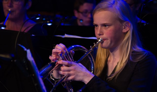 Bugeliste Tamar te Paske speelt haar D-examen met Eendracht. Foto: PR