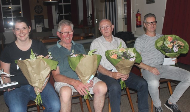 Vlnr: Nienke Pothoven, Gerrit Hakken, Bennie Waalderbos en Edwin Rijkman. Foto: Willy Rouwhorst