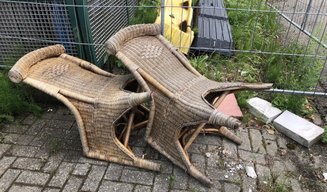 Illegale stort bij Kringloopwinkel De Cirkel in Borculo. Foto: Mervyn