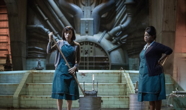 Een still uit de film The Shape of Water. Foto: Kerry Hayes