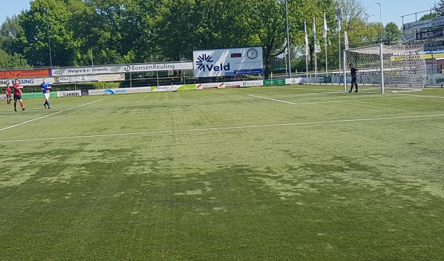 Kurk of rubbergranulaat; de keus is aan de SV Grol. Foto: Kyra Broshuis