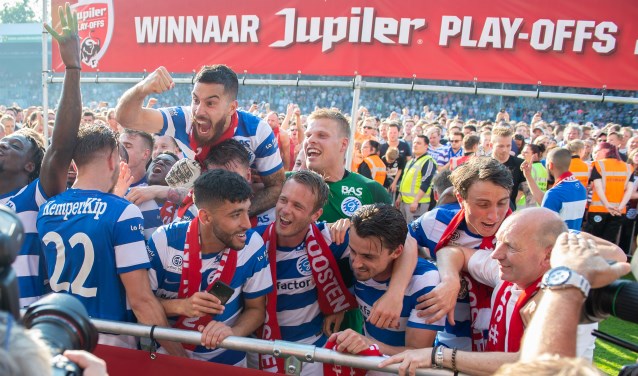 De Graafschap promoveert. Foto: Henk den Brok