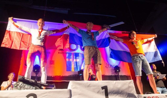 Barend Westervelt Europees Kampioen Obstacle Run. Foto: Pr