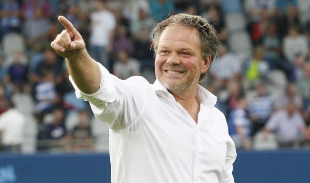 Henk de Jong wil met zijn ploeg spektakel bieden in de eredivisie. Foto: PR/De Graafschap