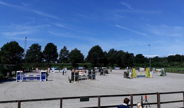 De wedstrijdring in Ruurlo. Foto: PR