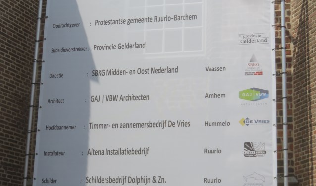Diverse lokale en regionale bedrijven waren betrokken bij de interneverbouw van de Dorpskerk. Foto: PR.