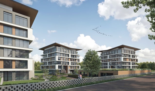 De villamenten en penthouses van Veste in Zutphen. Beeld: Archi Vision