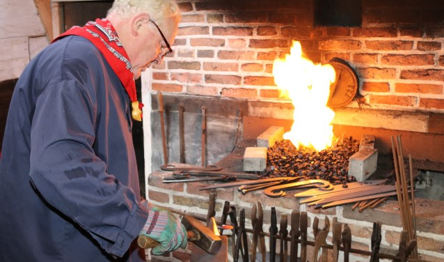 In het museum is onder andere te zien hoe de smid te werk gaat. Foto: PR
