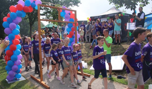 Kinderloop voor Hoop. Foto: Mark Vialle