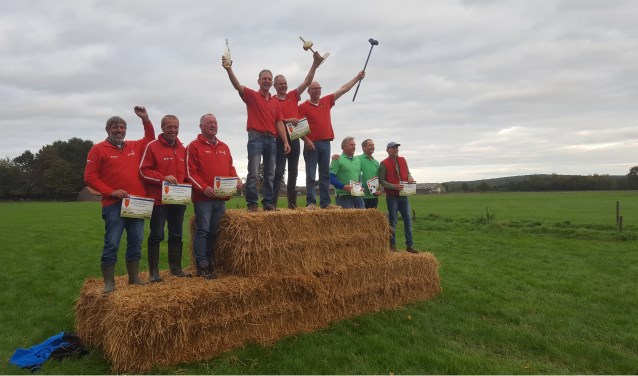 De huldiging van de teams in 2017. Foto: PR