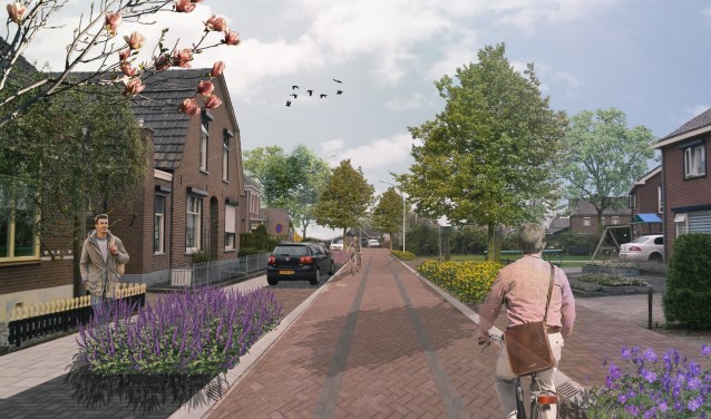 Impressie van de Hoofdstraat in Varsselder. Foto: PR