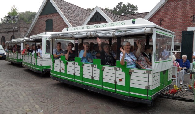 Er gingen meer senioren mee dan in de Vestingstad Express pasten. Foto: PR
