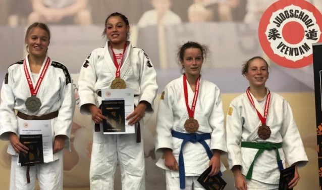 Hieke Bielderman behaalde brons in Veendam. Foto: PR