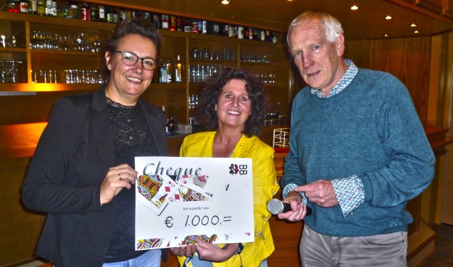 Bianca Haverkamp (l), Annette Kok en Hans Oldhoven. Foto: PR