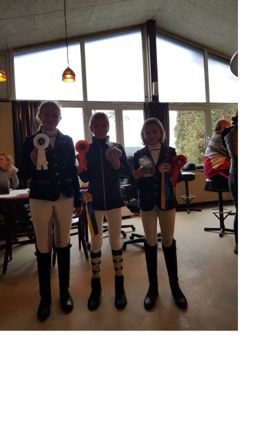 De succesvolle amazones van De Grensruiters. Foto: PR