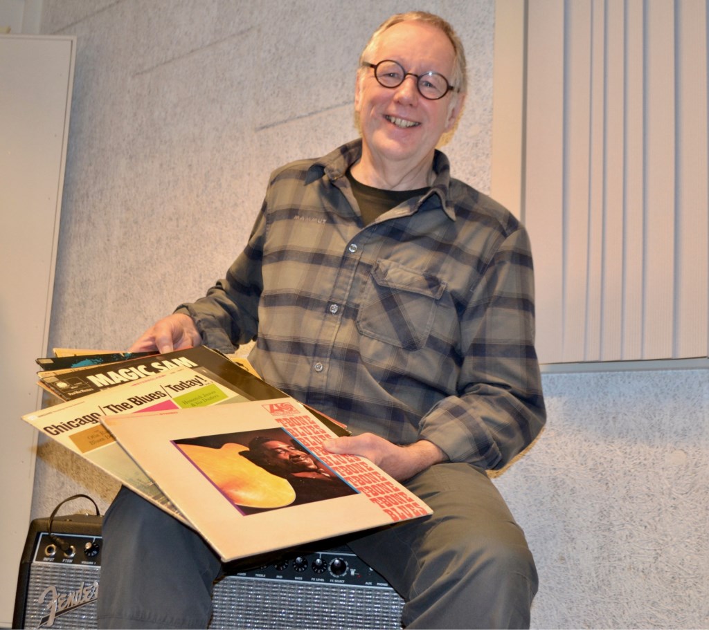 Sjoerd Kemeling verzorgt een cursus bluesmuziek. Foto Leander Grooten