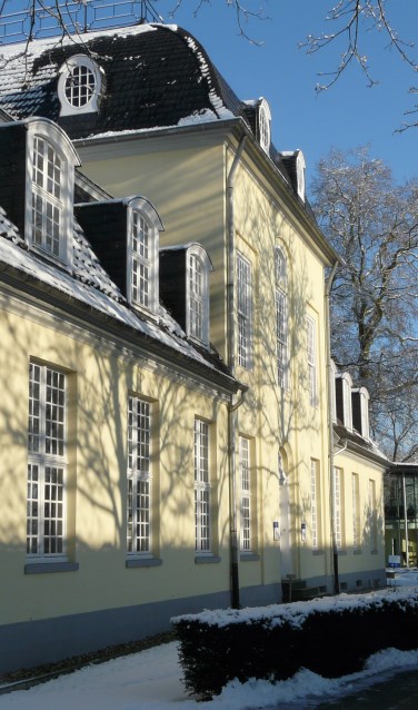 Het Euregiosecretariaat in Kleve in winterse sferen. Foto PR