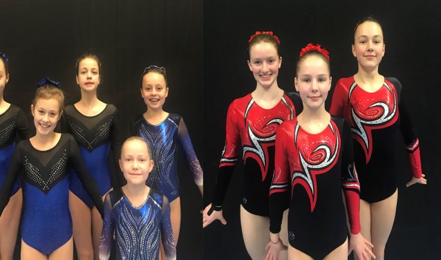 Isa Kamperman, Floor Bosboom, Eva Wystrach, Manou Wystrach, Alien van Druten, Daphne Straver, Ise Bongers en Hiske Kamperman. .Foto: PR.