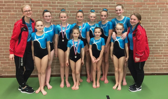 Groep Acro selectie SZG Zutphen. Foto: PR