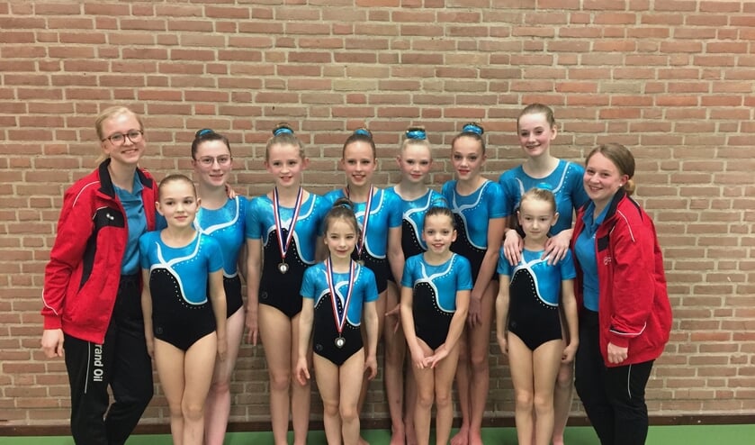 Groep Acro selectie SZG Zutphen. Foto: PR
