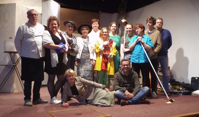 De cast van 'Menu Suprise'. Foto: Annekée Cuppers