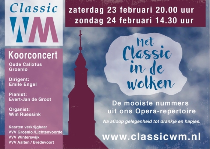 Poster concert Classic WM