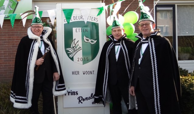 Prins Ronald regeert nog een paar dagen over Etten. Foto: PR