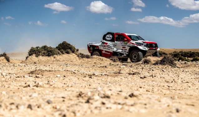 De Toyota Hilux van Bernhard ten Brinke. Foto: PR