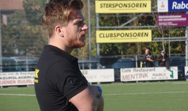 Wouter Schouten heeft zijn conctract met VV Ruurlo met een seizoen verlengd. Foto: PR.