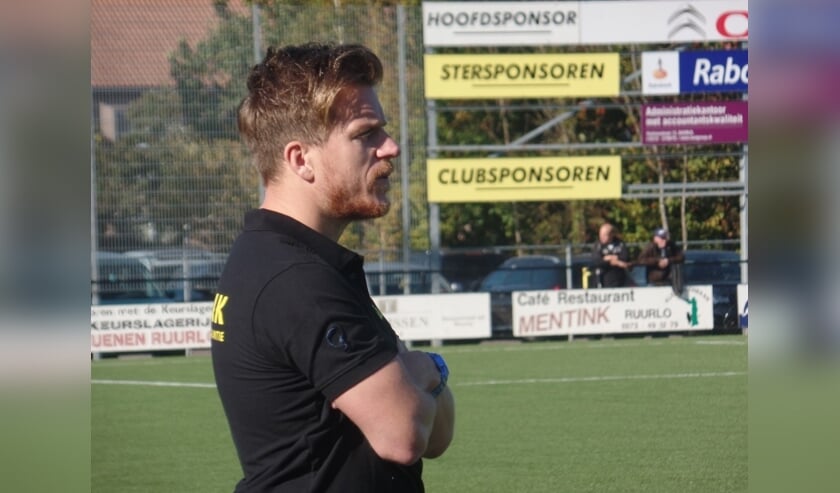 Wouter Schouten heeft zijn conctract met VV Ruurlo met een seizoen verlengd. Foto: PR.