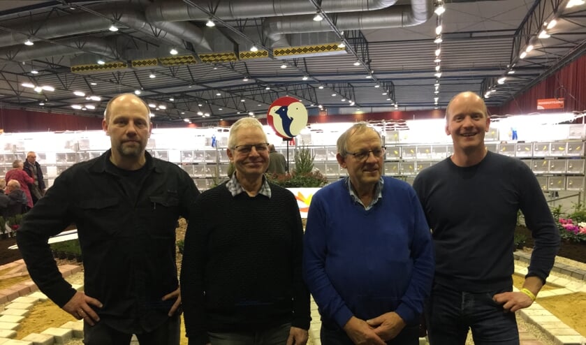 Vlnr: Walter Hoenderboom, Cor Bennink, Frans Harbers en Bas Reukers. Martijn Staverman ontbreekt op de foto. Foto: PR