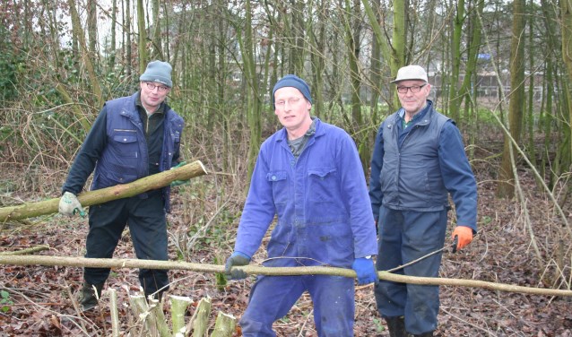Van links naar rechts: Arnold Lageschaar, Jos Klein Gebbinck en Henk Berenschot. Foto: Verona Westera