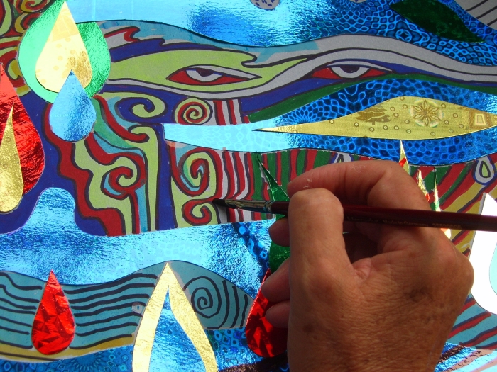 Lisa Borstlap a la Hundertwasser