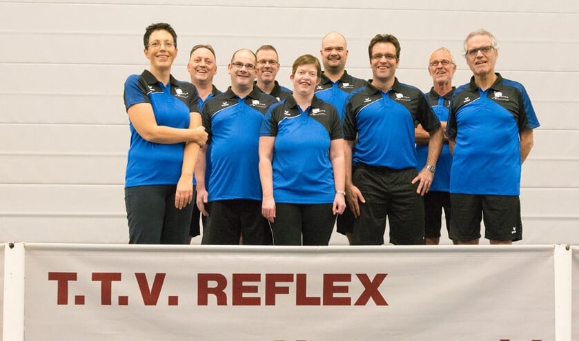 Nieuw tenue gepresenteerd voor teams T.T.V. Reflex. Foto: George Wieggers
