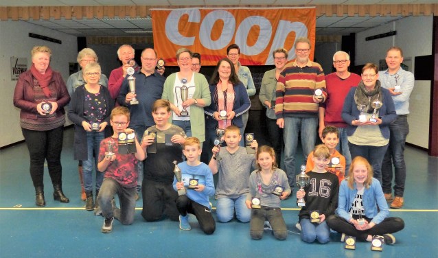 De winnaars van het boogschiettoernooi van vorig jaar. Foto: PR.