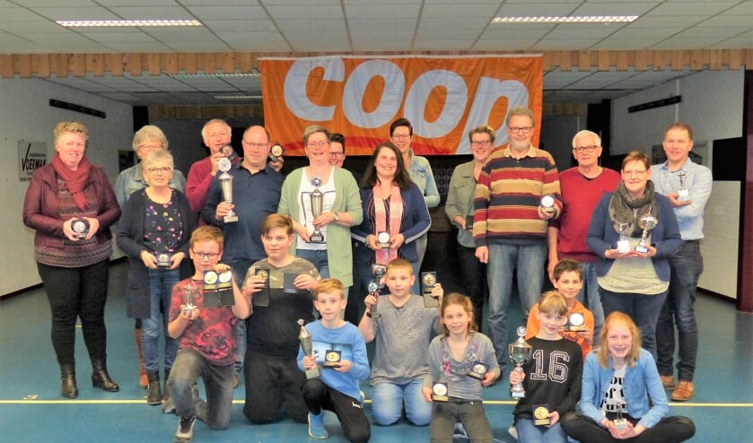 De winnaars van het boogschiettoernooi van vorig jaar. Foto: PR.