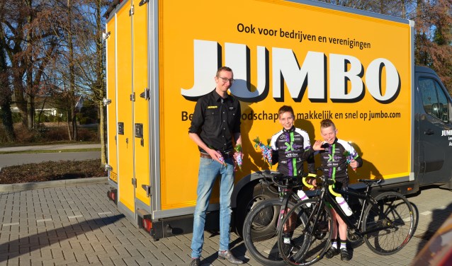Jumbo steunt actie van Koen en Mees. Foto: Karin Stronks
