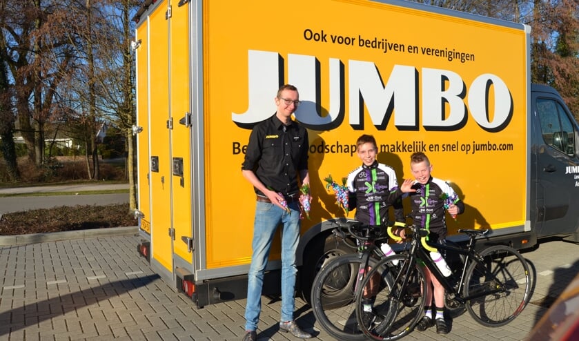 Jumbo steunt actie van Koen en Mees. Foto: Karin Stronks