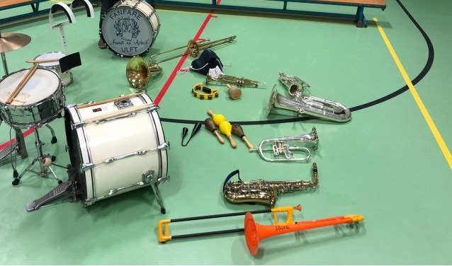 Instrumentenkeuze voor Muzikidz. Foto: Fanfare Kunst Na Arbeid