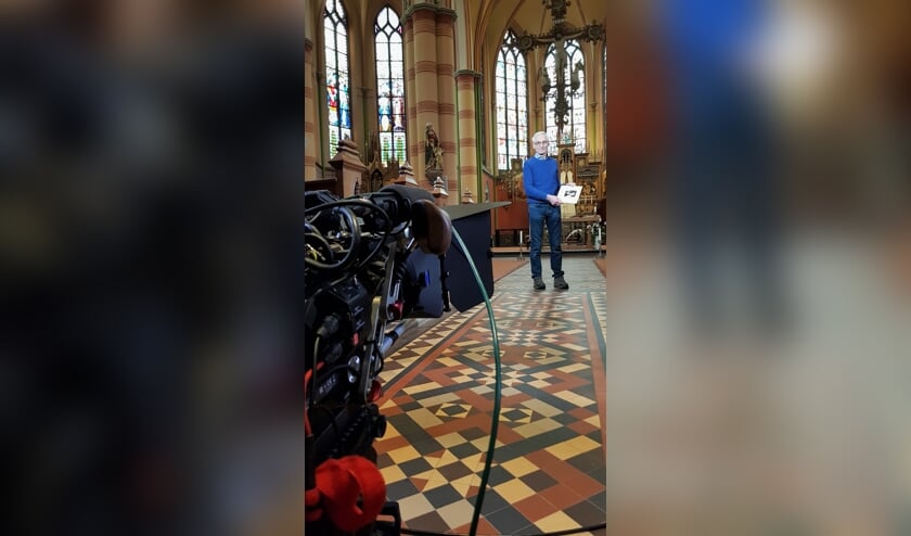De heer J. Nix voor de cameralens. Foto: Alice Rouwhorst