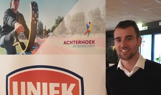 Alexander Tempels, coördinator van het platform Uniek Sporten Achterhoek. Foto: PR
