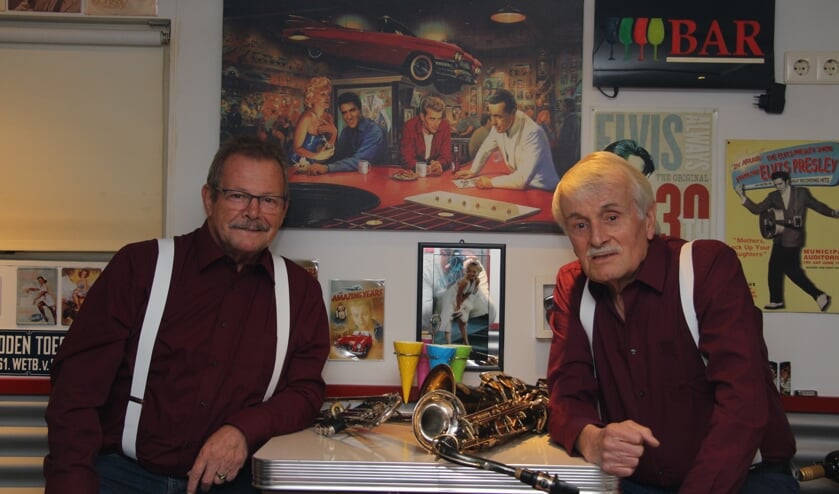 Tonnie Weikamp (links) en Bennie Holkenborg. Foto: PR