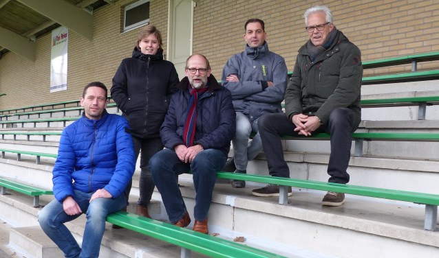 Het Beoogde bestuur van SV Dinxperlo. Foto: Wim Nieuwboer