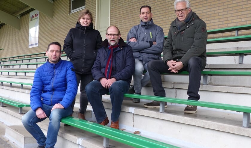 Het Beoogde bestuur van SV Dinxperlo. Foto: Wim Nieuwboer