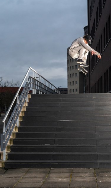 Topskater Douwe Macaré. Foto: Ruud Garst