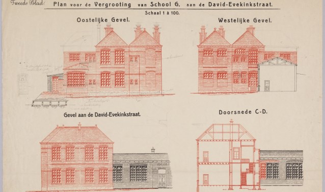 Bouwtekening Zutphen David Evekink 1905. Foto: PR