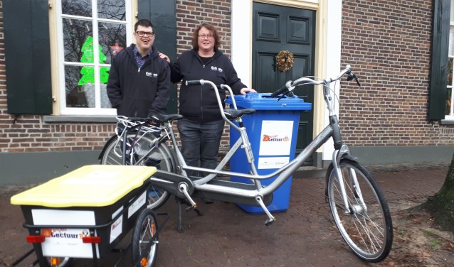 De medewerkers van Project Lectuurbak zijn er klaar voor. Foto: PR
