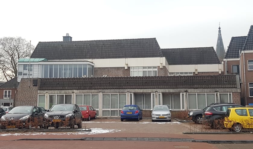 De achterzijde van de voormalige Rabobank. Foto: Kyra Broshuis