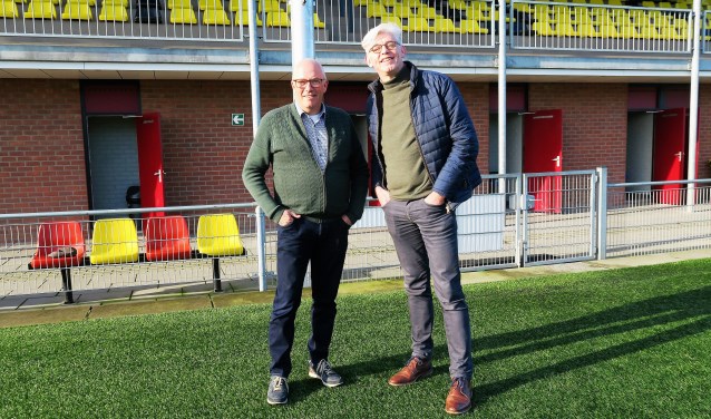 Theo Helmers (rechts) en William Slotboom. Foto: Theo Huijskes