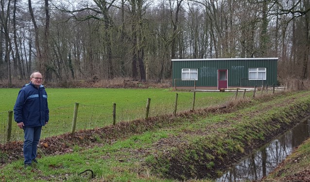 Bennie Bruggink bij het Heurnse Veld. Foto: Iris Jansen